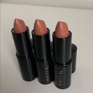Lush Blush Mally Lipstick lot of 3 tubes
